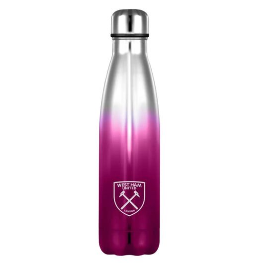 west ham united fc ombre bottle flask