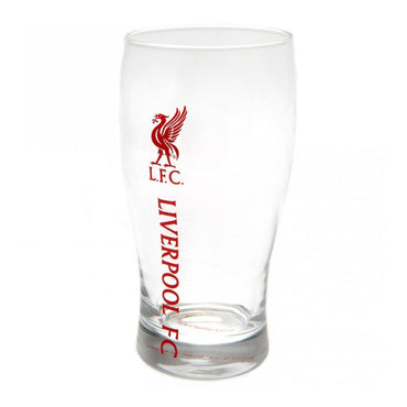 liverpool fc tulip pint glass