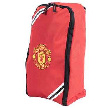 manchester united fc core stripe boot bag / shoe bag