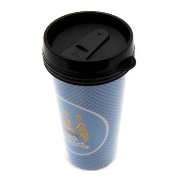 manchester city fc bullseye travel mug