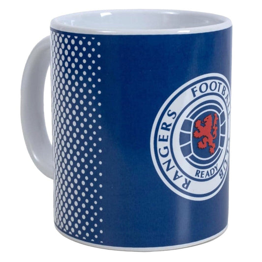 rangers fc fade ceramic mug