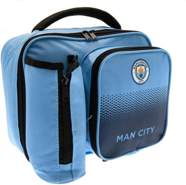 Man City Fade Lunch Bag With Bottle Holder
