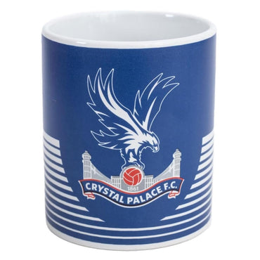 crystal palace fc linear ceramic mug