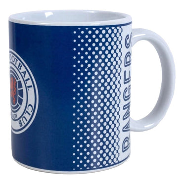 rangers fc fade ceramic mug
