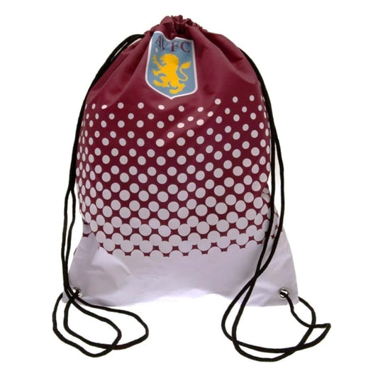aston villa fc fade gym bag