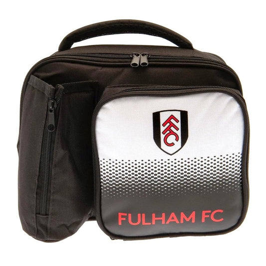 fulham fc fade lunch bag with bottle holder