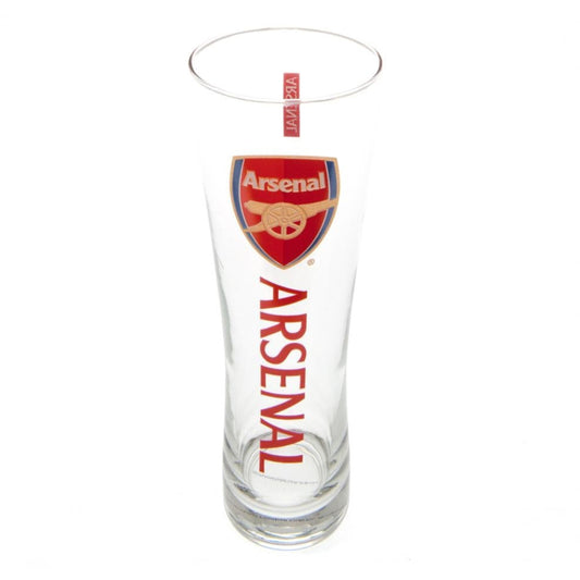 arsenal fc tall peroni pint glass