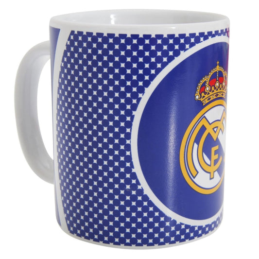 real madrid fc bullseye ceramic mug