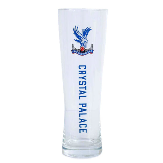crystal palace fc tall slim pint glass