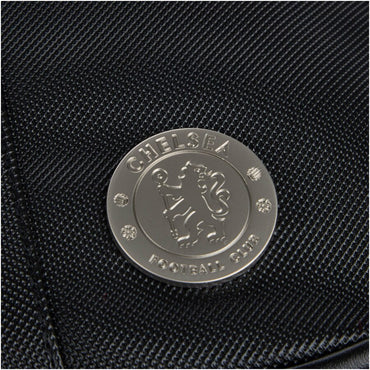 chelsea fc engraved badge on a bag