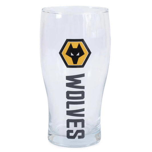 wolverhampton wanderers fc tulip pint glass