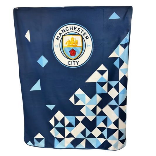 manchester city fc particle fleece blanket
