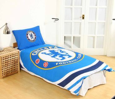 chelsea fc pulse single duvet cover set