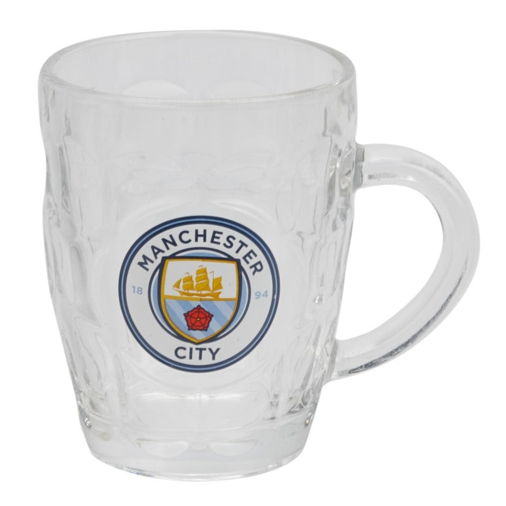 manchester city fc dimple tankard