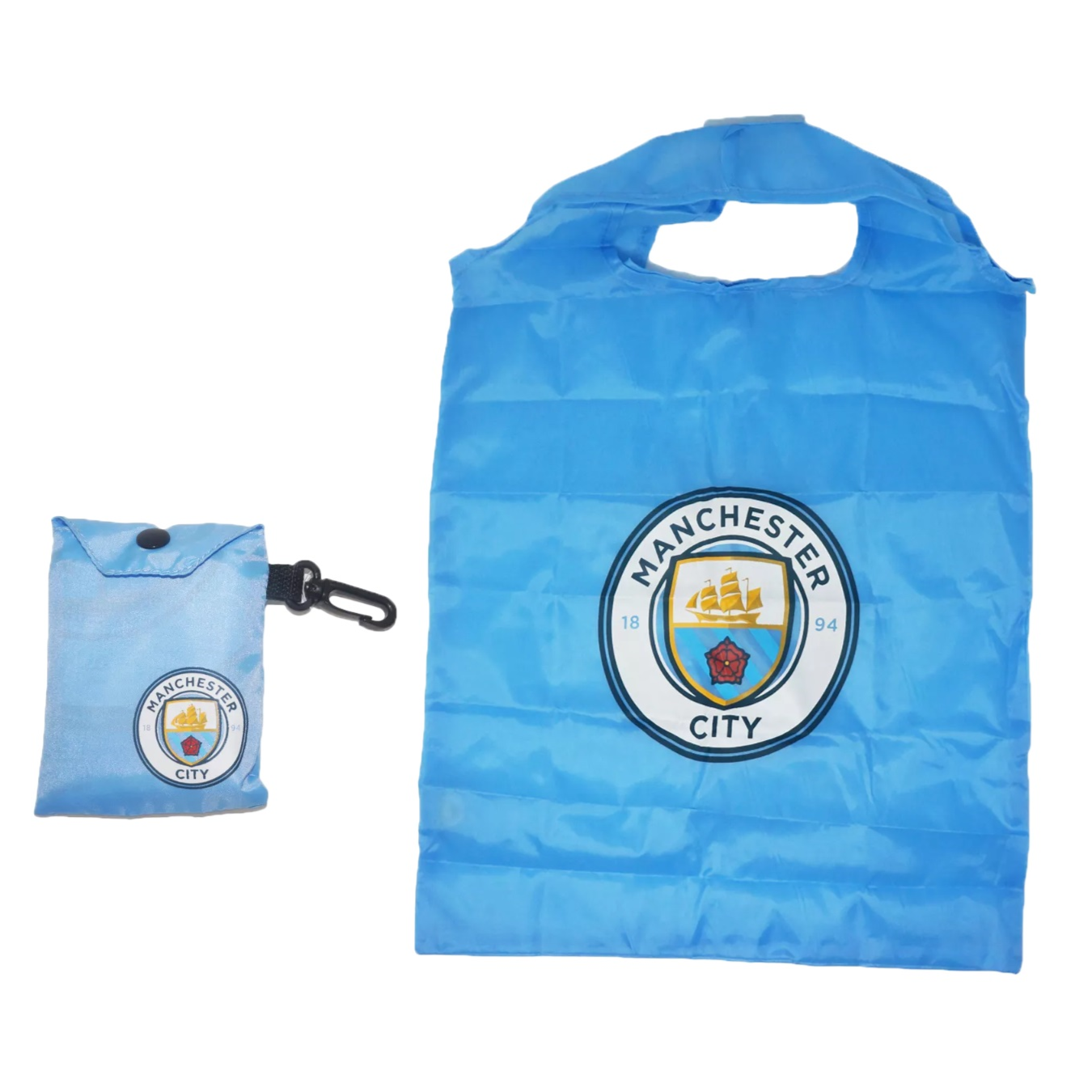 manchester city fc reusable shopping bag