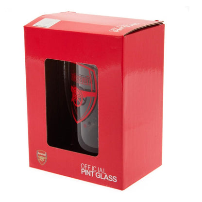 arsenal fc stein pint glass
