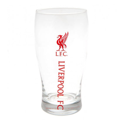 liverpool fc tulip pint glass