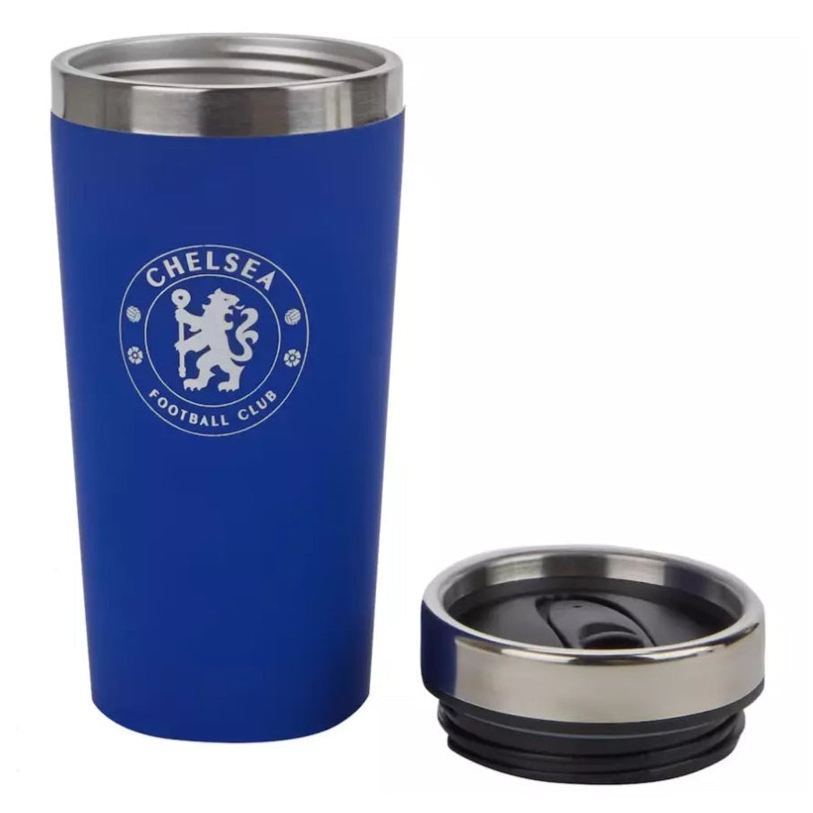 chelsea fc handless travel mug