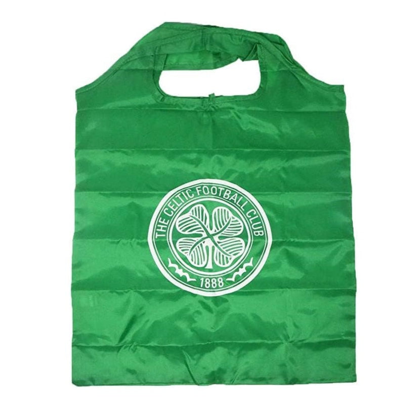 celtic fc reusable shopping bag (bag in a bag)
