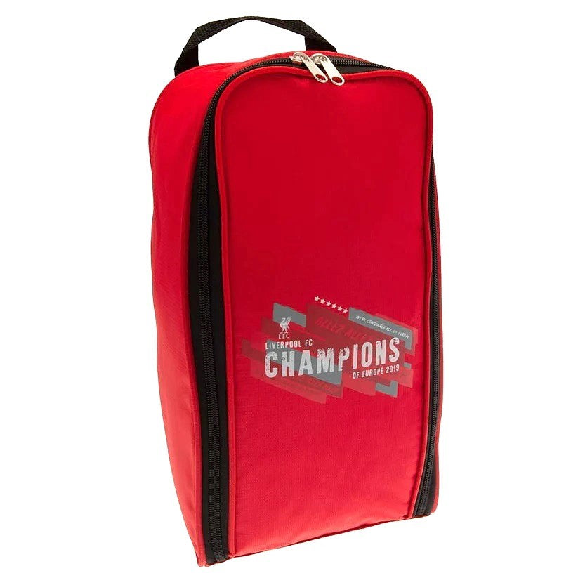 liverpool fc champions of europe boot bag / shoe bag