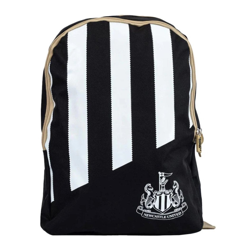 newcastle united fc stripe backpack