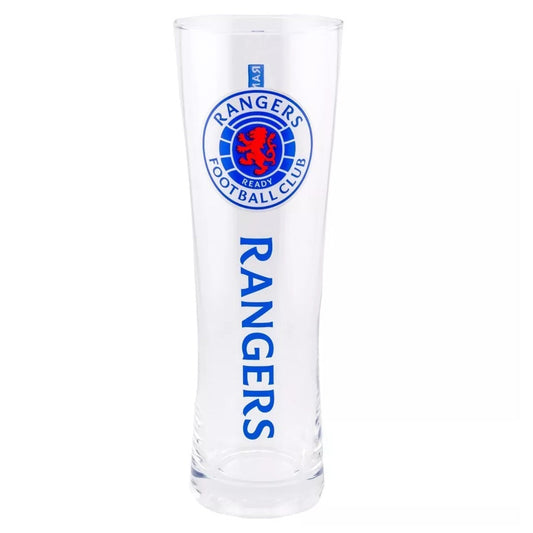 rangers fc tall slim pint glass