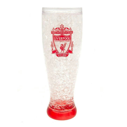 liverpool fc tall freezer pint glass
