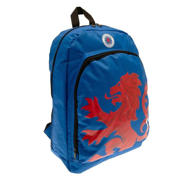rangers fc foil print backpack