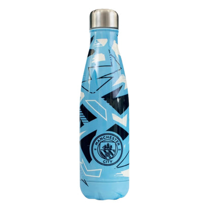 manchester city fc steel bottle flask
