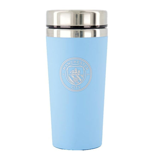 manchester city fc handless travel mug