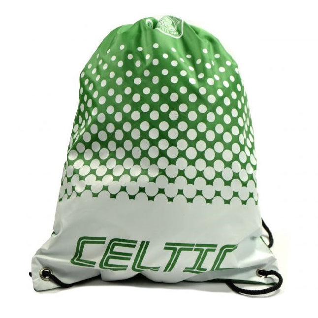 celtic fc fade gym drawstring bag
