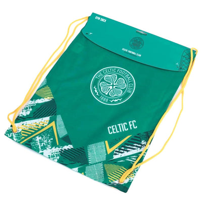 celtic fc vector drawstring gym bag