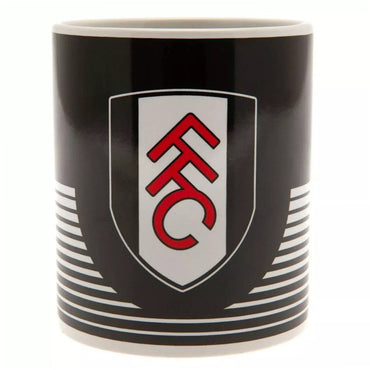 fulham fc linear ceramic mug
