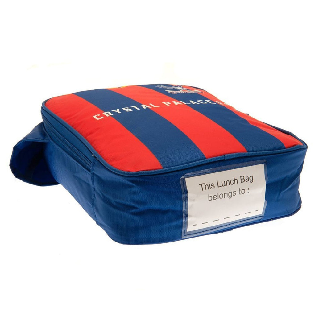crystal palace fc kit lunch bag 