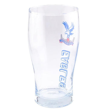 crystal palace fc tulip pint glass