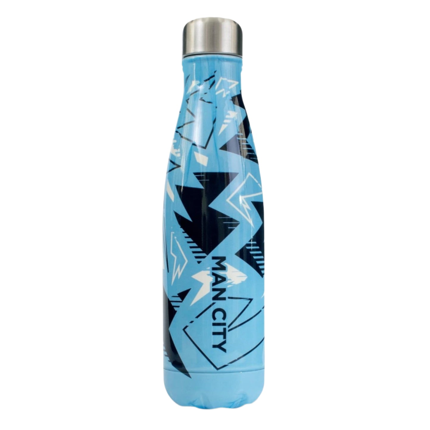 manchester city fc steel bottle flask