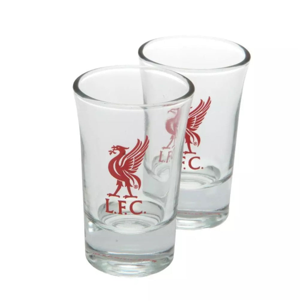 liverpool fc shot glasses - 2 Pack