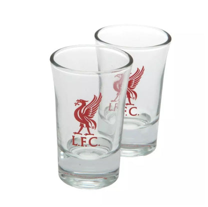 liverpool fc shot glasses - 2 Pack