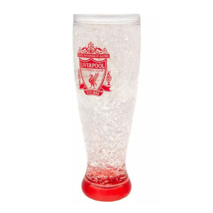 liverpool fc tall freezer pint glass