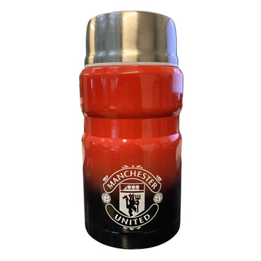manchester united fc gradient thermos flask
