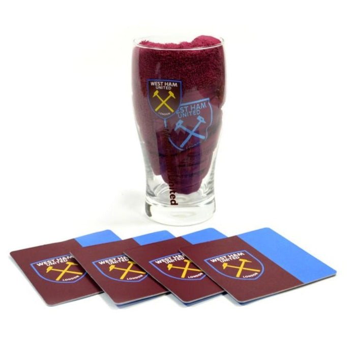 west ham united fc mini bar set
