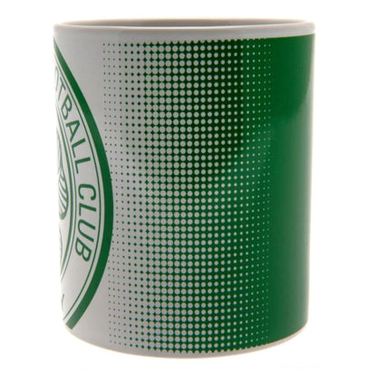 celtic fc halftone ceramic mug 