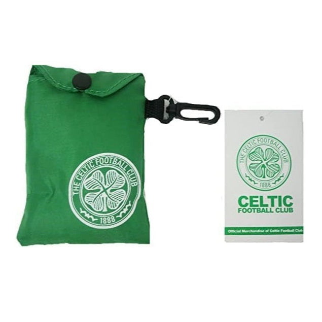 celtic fc reusable shopping bag (bag in a bag)