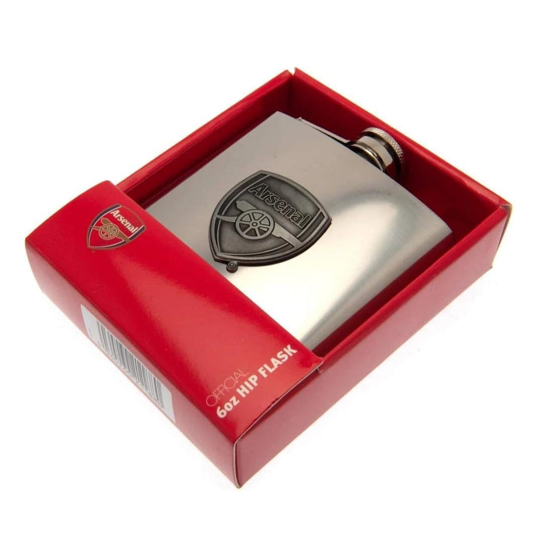 arsenal fc hip flask