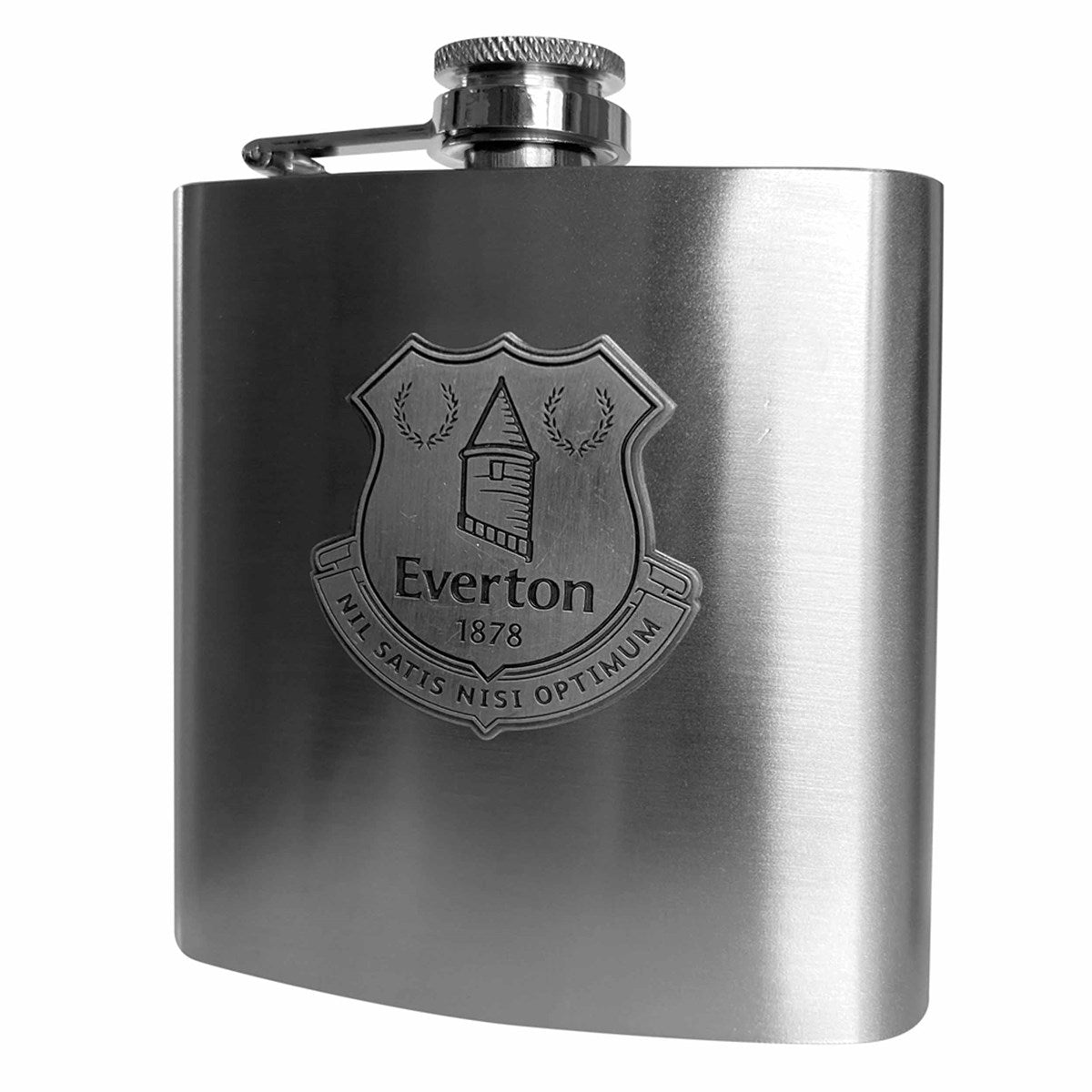 everton fc hip flask
