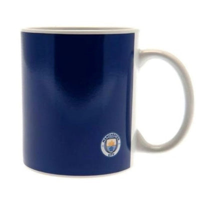 manchester city fc halftone mug