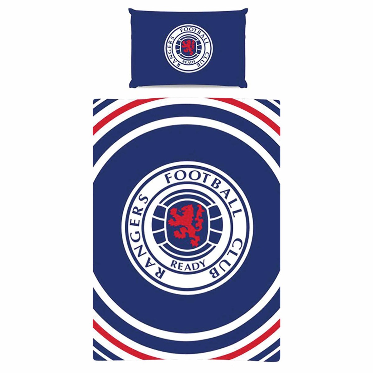 rangers fc pulse single duvet cover set