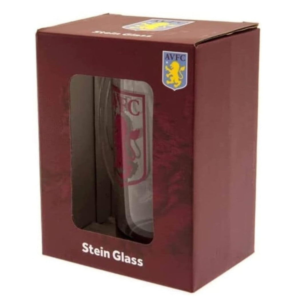 aston villa fc stein pint glass