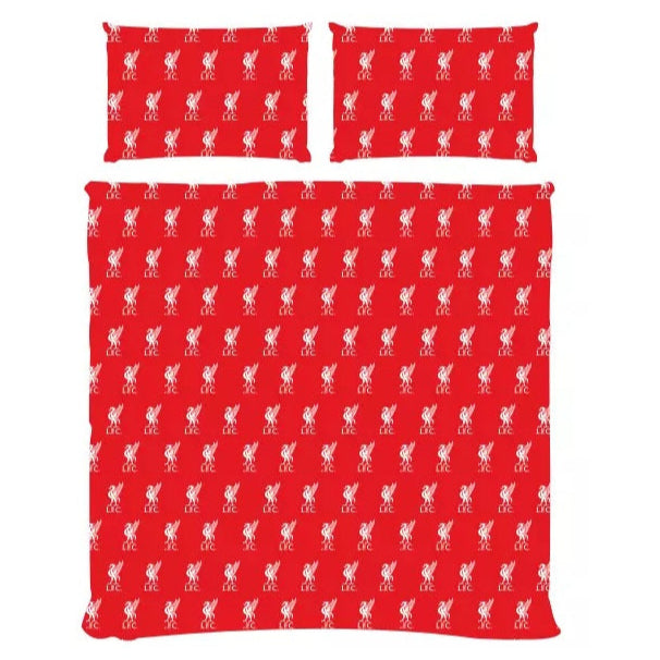 liverpool fc particle double duvet cover set