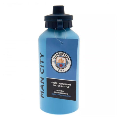 manchester city fc matt aluminium water bottle
